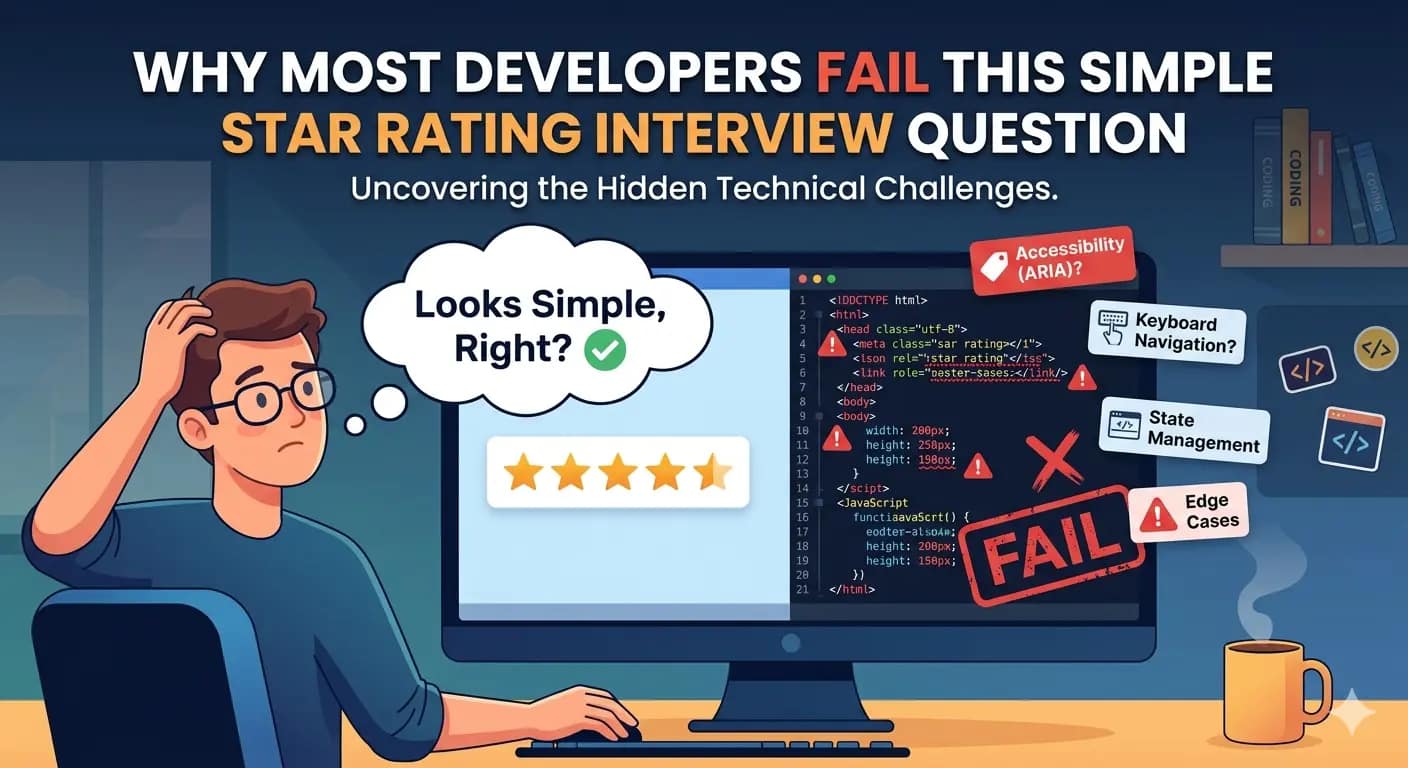 Simple Star Rating Interview question