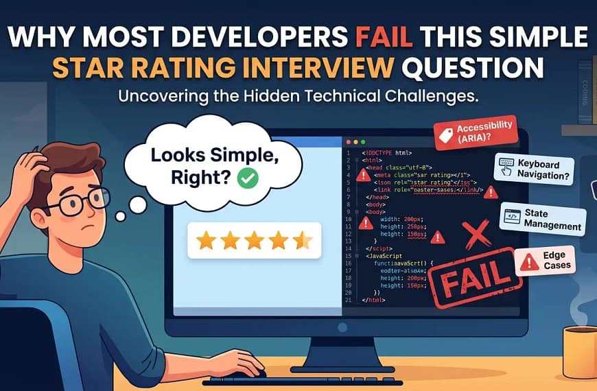 Simple Star Rating Interview question