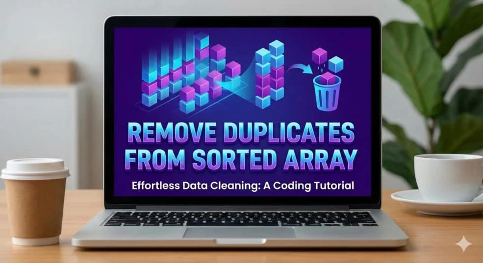 Remove Duplicates From Sorted Array